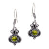Gehna Jaipur Peridot Color Stone Studded Earrings For Girls & Women GE01-1620