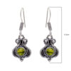 Gehna Jaipur Peridot Color Stone Studded Earrings For Girls & Women GE01-1620 - Image 3