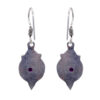 Gehna Jaipur Amethyst Round Shape Stone Studded Earrings For Girls & Women GE01-1621 - Image 4