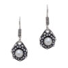 Gehna Jaipur Pearl Studded Oxidized Earrings For Girls & Women GE01-1624