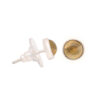 Gehna Jaipur Yellow Citrine Color Stone Studded Round Shaped Earrings  For Girls & Women GE01-1649 - Image 6
