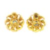 Gehna Jaipur Moissanite Polki & Blue Sapphire Studded Earring Made In 925 Silver For Girls & Women PJ-1001 - Image 4