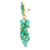 Gehna Jaipur Tsavorite Green Color Stone Studded Beautiful Earring  For Girls & Women FE-1388 - Image 3