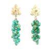 Gehna Jaipur Tsavorite Green Color Stone Studded Beautiful Earring  For Girls & Women FE-1388 - Image 4