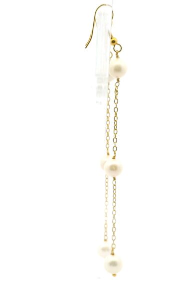 Gehna Jaipur Pearl Beaded Earrings In .925 Sterling Silver For Girls & Women ES-1902