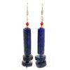Gehna Jaipur Lapis Lazuli Gemstone Earrings Made In .925 Solid Silver For Girls & Women ES-1910