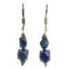 Gehna Jaipur Lapis Lazuli Gemstone Earrings Made In .925 Solid Silver For Girls & Women ES-1913