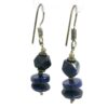Gehna Jaipur Lapis Lazuli Gemstone Earrings Made In .925 Solid Silver For Girls & Women ES-1917 - Image 3