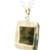 Gehna Jaipur Labradorite Octagon Shape Gemstone Studded 925 Sterling Silver Pendant For Girls & Women SP03-1113 - Image 3