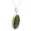 Gehna Jaipur Labradorite Oval Shape Gemstone Studded 925 Sterling Silver Pendant For Girls & Women SP03-1123 - Image 4