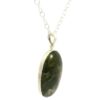 Gehna Jaipur Labradorite Oval Shape Gemstone Studded 925 Sterling Silver Pendant For Girls & Women SP03-1126 - Image 4