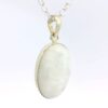 Gehna Jaipur Moonstone Oval Shape Gemstone Studded 925 Sterling Silver Pendant For Girls & Women SP03-1140 - Image 4