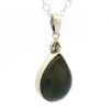 Gehna Jaipur Labradorite Pear Shape Gemstone Studded 925 Sterling Silver Pendant For Girls & Women SP03-1144 - Image 4