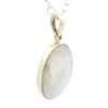 Gehna Jaipur Moonstone Oval Shape Gemstone Studded 925 Sterling Silver Pendant For Girls & Women SP03-1150 - Image 5