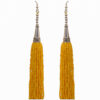 Gehna Jaipur Yellow Color Zircon Beads Dangle Drop Style Earrings For Girls & Women CE-1160 - Image 6