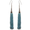 Gehna Jaipur Pearl & Turquoise Color Zircon Beads Dangle Style Earrings For Girls & Women CE-1163 - Image 5