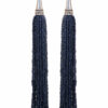 Gehna Jaipur Blue Sapphire Color Zircon Beads Dangle Drop Style Earrings For Girls & Women CE-1165 - Image 4
