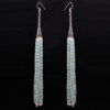 Gehna Jaipur Pearl & Turquoise Color Zircon Beads Dangle Style Earrings For Girls & Women CE-1170 - Image 7