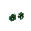 Gehna Jaipur Emerald Green Color Zircon Beads Studs For Girls & Women CE-1176 - Image 4