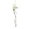 Gehna Jaipur Cubic Zirconia Studded Star Shaped Pendant & Earring Set Silver Rhodium For Girls & Women FP-1211 - Image 3