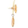 Gehna Jaipur Cubic Zirconia Round & Marquise Studded Sunflower Shape Pendant Set For Girls & Women FP-1213 - Image 4
