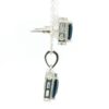Gehna Jaipur C.Z & Tanzanite Color Stone Studded Pendant & Earring Set For Girls & Women FP-1214 - Image 3