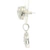 Gehna Jaipur Cubic Zirconia Studded Round Shape Pendant & Earring Set For Girls & Women FP-1219 - Image 3