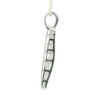 Gehna Jaipur Cubic Zirconia Studded Dog Tag Pendant White Rhodium Plating For Girls & Women FP-1224 - Image 3