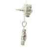 Gehna Jaipur C.Z & Amethyst Marquise Shape Stone Studded Flower Shape Pendant Set For Girls & Women FP-1233 - Image 3