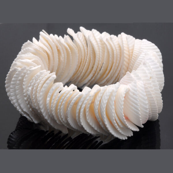 Gehna Jaipur White Color Handmade Natural Mother Of Pearl Bracelet/Adjustable Wrist Band  For Girls & Women BS-1129