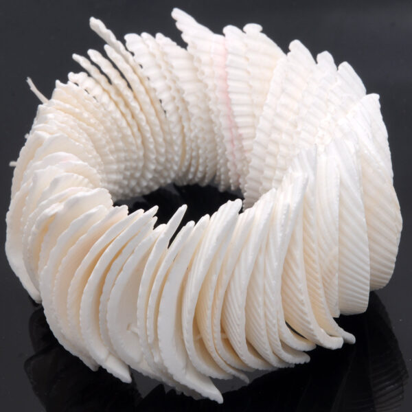 Gehna Jaipur White Color Handmade Natural Mother Of Pearl Bracelet/Adjustable Wrist Band  For Girls & Women BS-1131