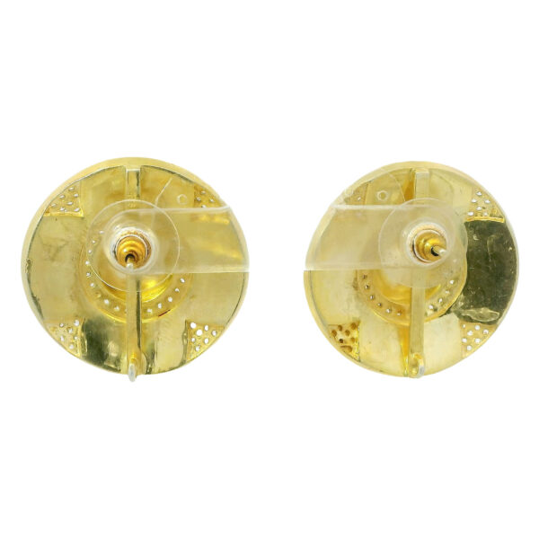 Gehna Jaipur Moissanite Stone Studded Earrings In 925 Sterling Silver For Girls & Women SE01-1102