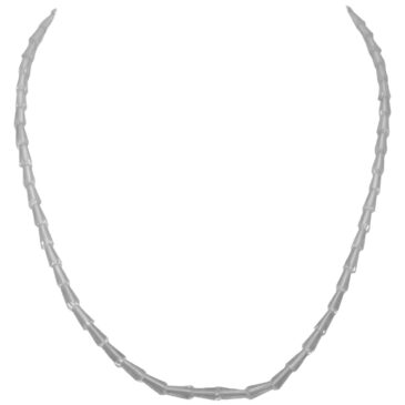 Beautiful White Crystal Drop Necklace