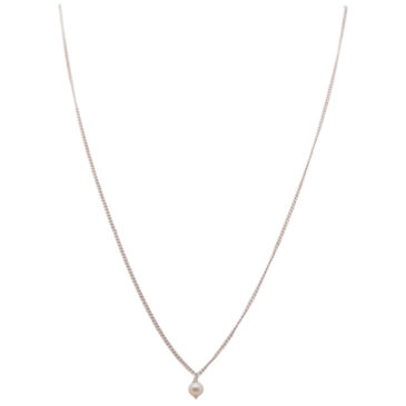 Pearl Studded with Silver Chain