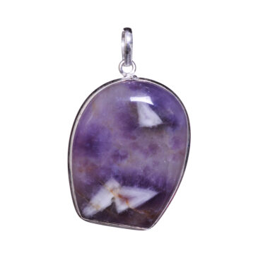 cherolite 925 sterling silver overlay pendant 48 x 29 mm