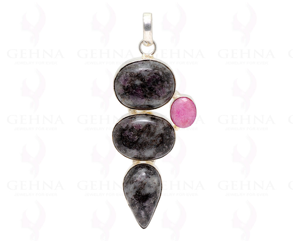 Gemstone Pendant In 925 Sterling Silver Overlay Metal GP2172