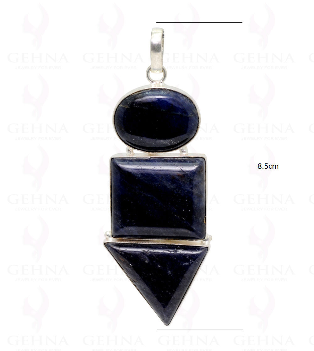 Sodalite .925 Sterling Silver Overlay Pendant GP2278