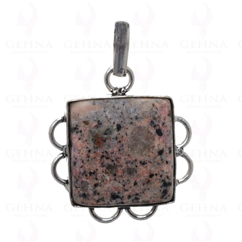Poppy Seed Jasper Pendant In 925 Sterling Silver Overlay GP2598
