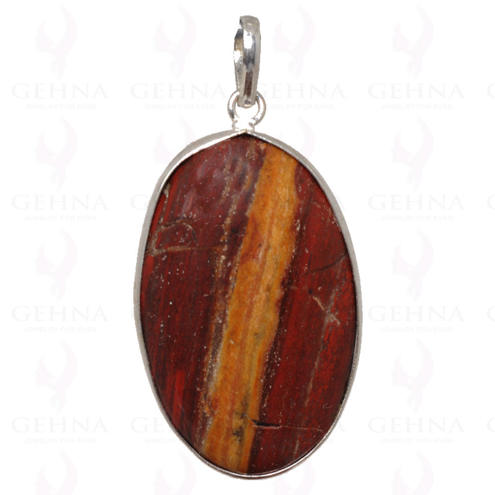Tiger Eye Pendant In 925 Sterling Silver Overlay GP2709