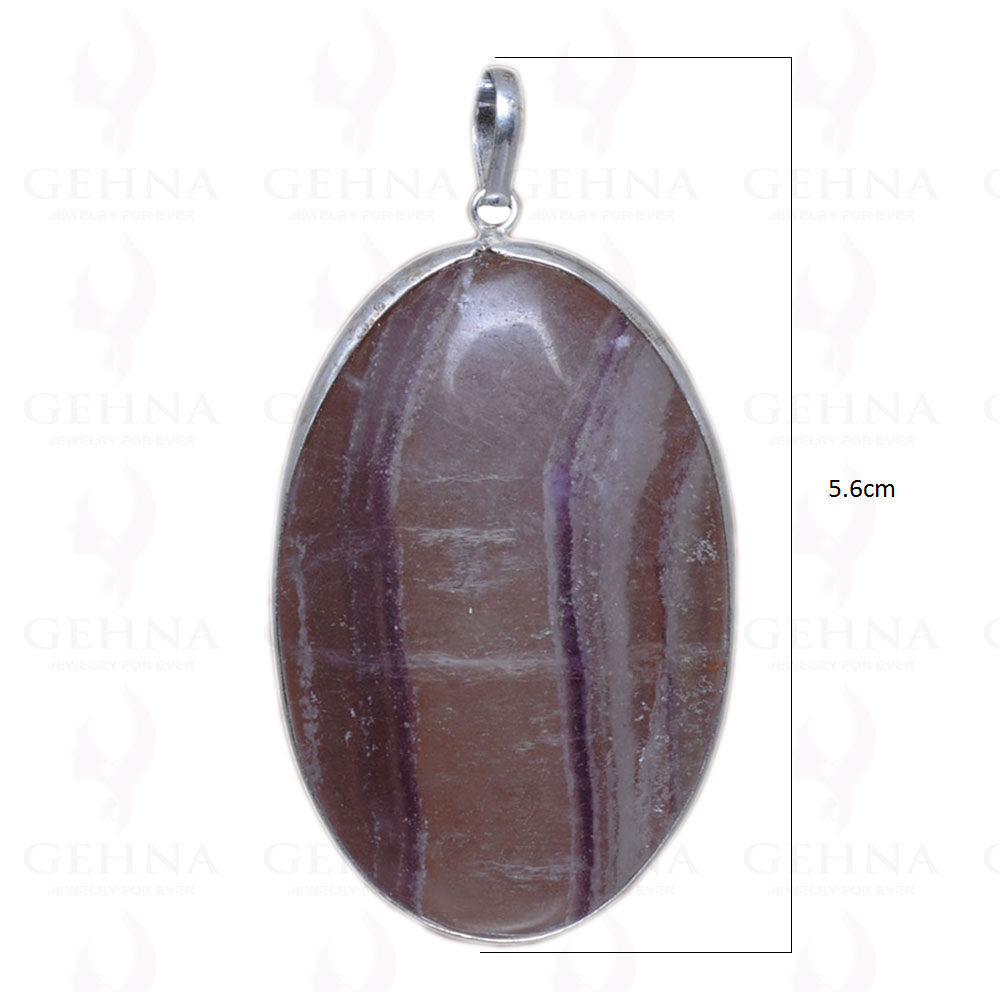 Amethyst Pendant In 925 Sterling Silver Overlay GP2736