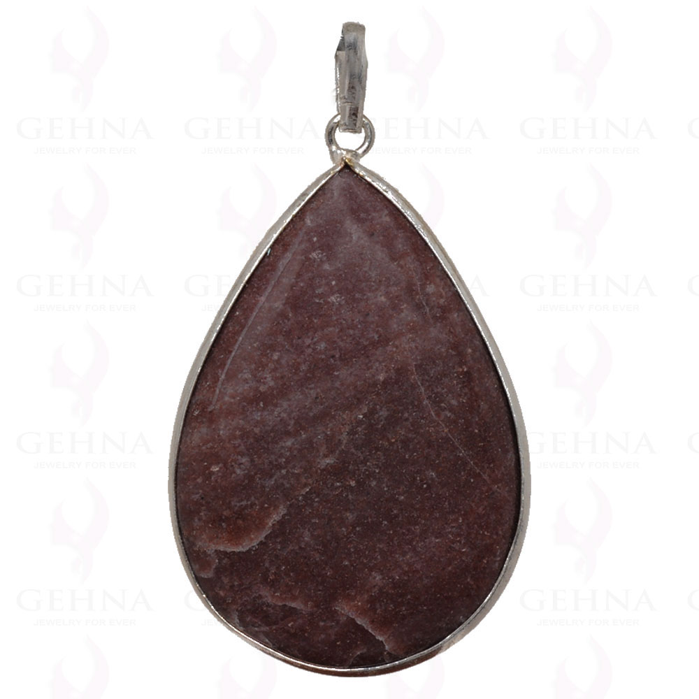 Red Jasper Pendant In 925 Sterling Silver Overlay GP2741