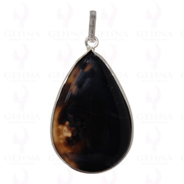 Smoky Pendant In 925 Sterling Silver Overlay GP2767