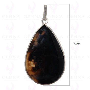 Smoky Pendant In 925 Sterling Silver Overlay GP2767