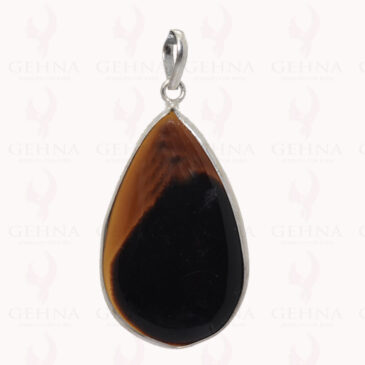 Jasper Gemstone Pendant In .925 Sterling Silver Overlay Metal GP2789