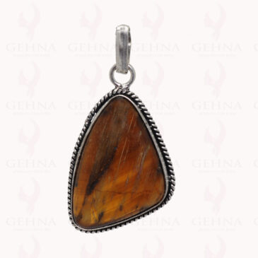 Brecciated Jasper Pendant In .925 Sterling Silver Overlay Metal GP2790