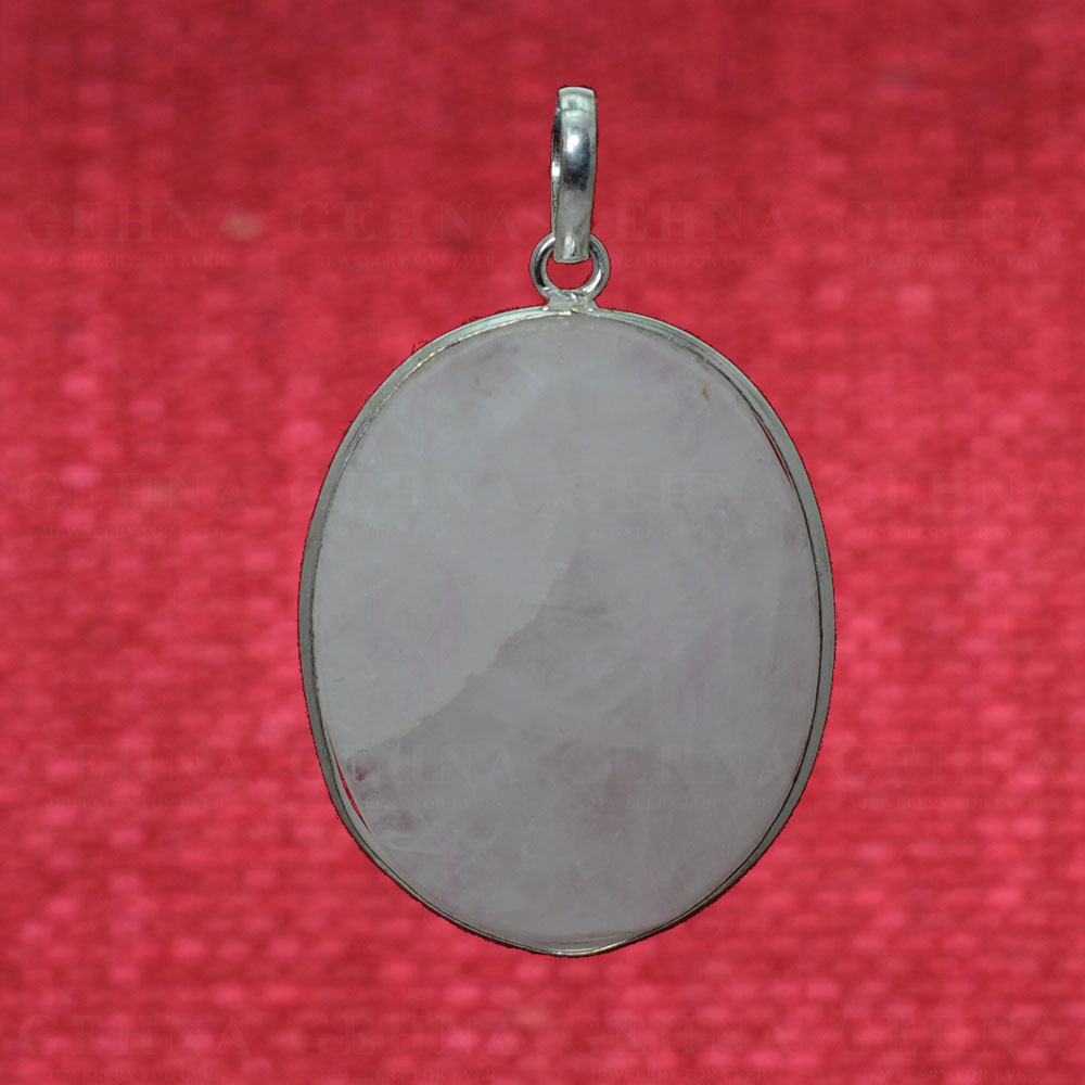 Green Aventurine Gemstone Pendant In .925 Sterling Silver Overlay Metal GP2805