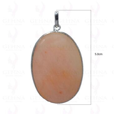 Onyx Gemstone Pendant In .925 Sterling Silver Overlay Metal GP2862