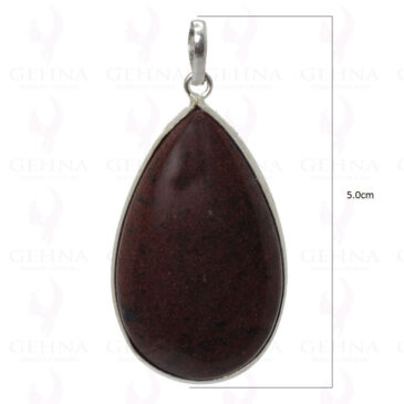 Mookaite Gemstone Pendant In .925 Sterling Silver Overlay Metal GP2876