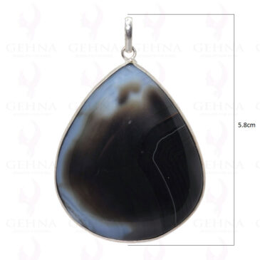 Gemstone Pendant In .925 Sterling Silver Overlay Metal GP2877