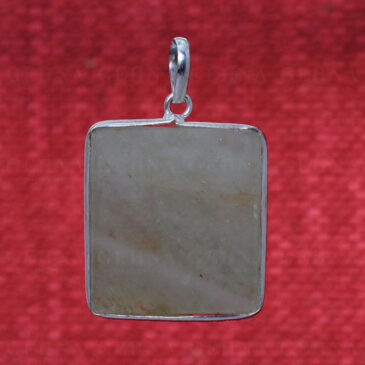 Amethyst Gemstone Pendant In .925 Sterling Silver Overlay Metal GP2920